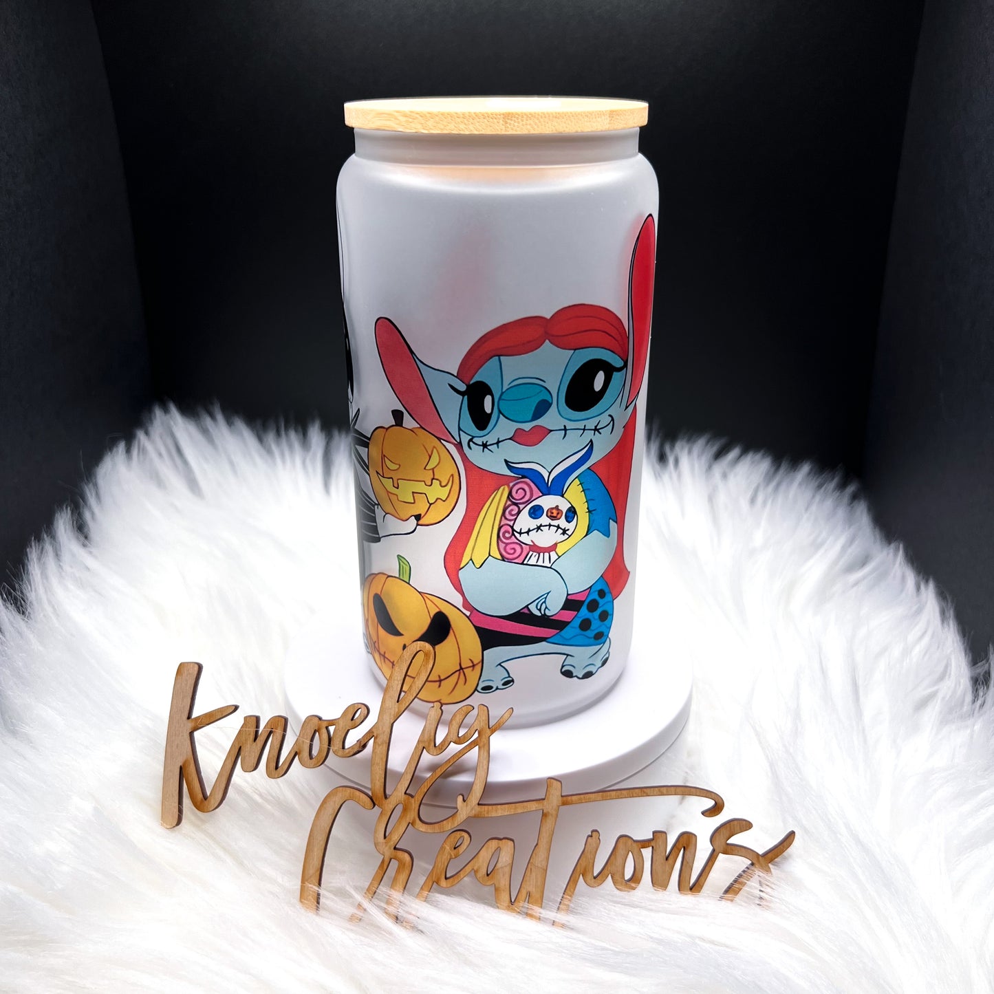 L&S Halloween Glass Can