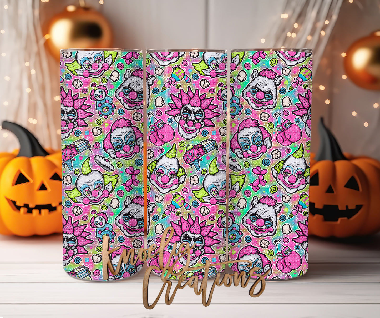 Klowns Colorful Tumbler